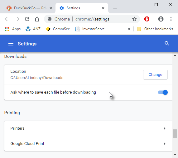 ChromeDownloadSettings