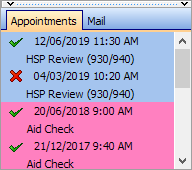 AppointmentList