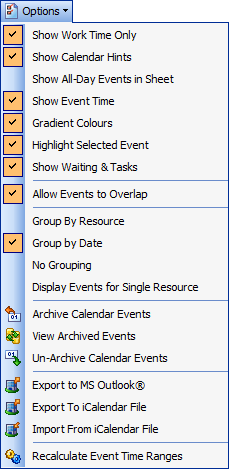 CalendarOptions