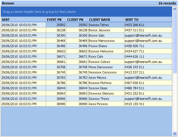 CalendarRemindersLog