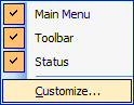 Customise Toolbar 1