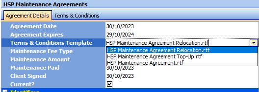 MaintenanceAgreementsTemplate