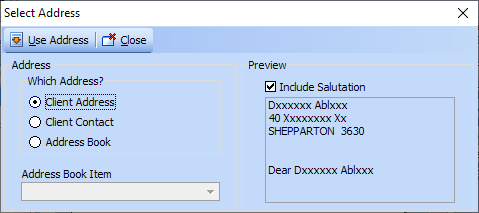 SelectAddressClient