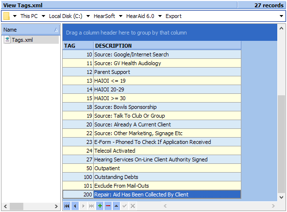 ViewXML